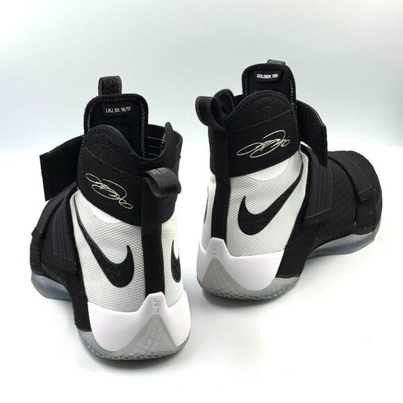 LeBron Soldier 10 SFG 'Black White' - Picture 10 of 10